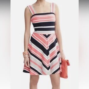 Banana Republic x Milly Fit and Flare dress